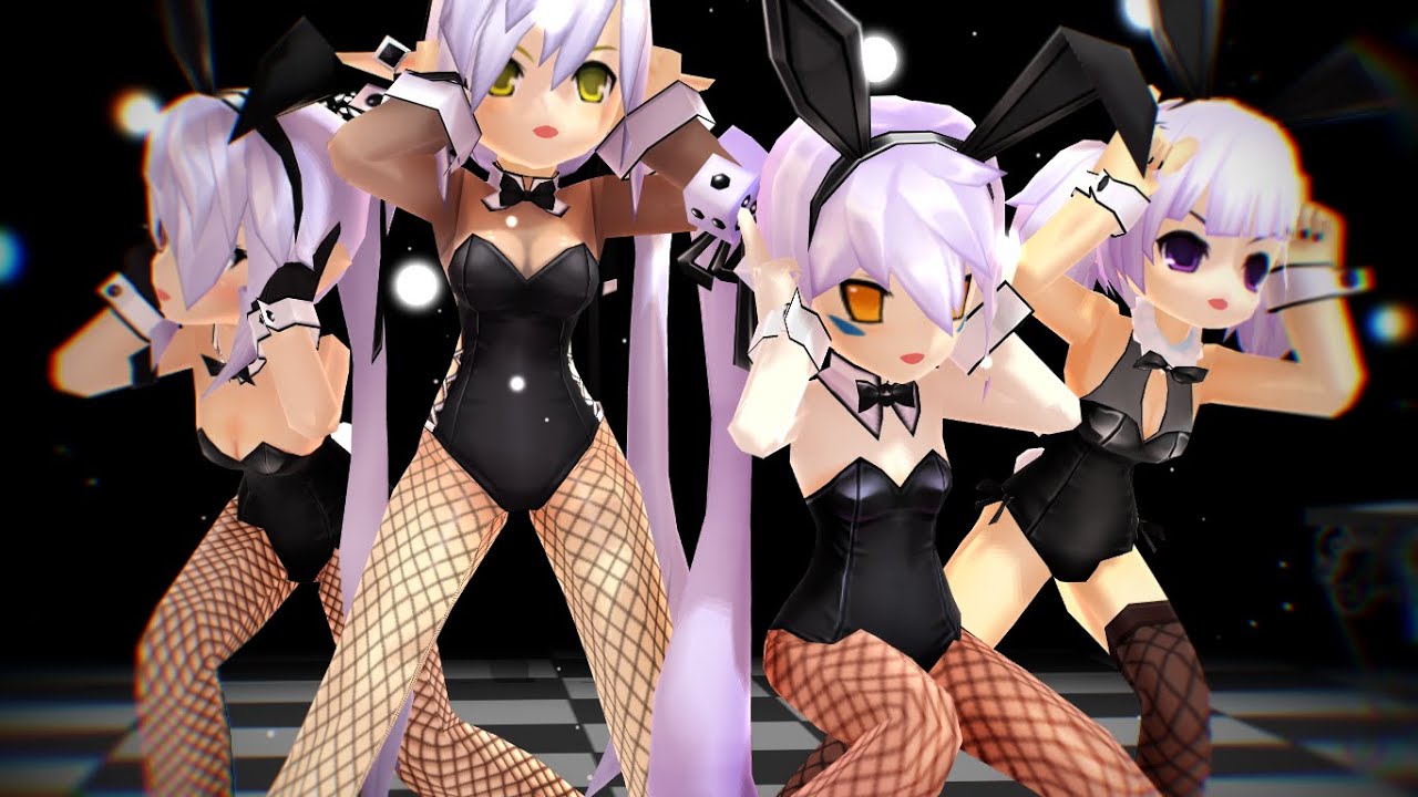【Elsword MMD】Pokerface // ポーカーフェイス【Bunny Girls】