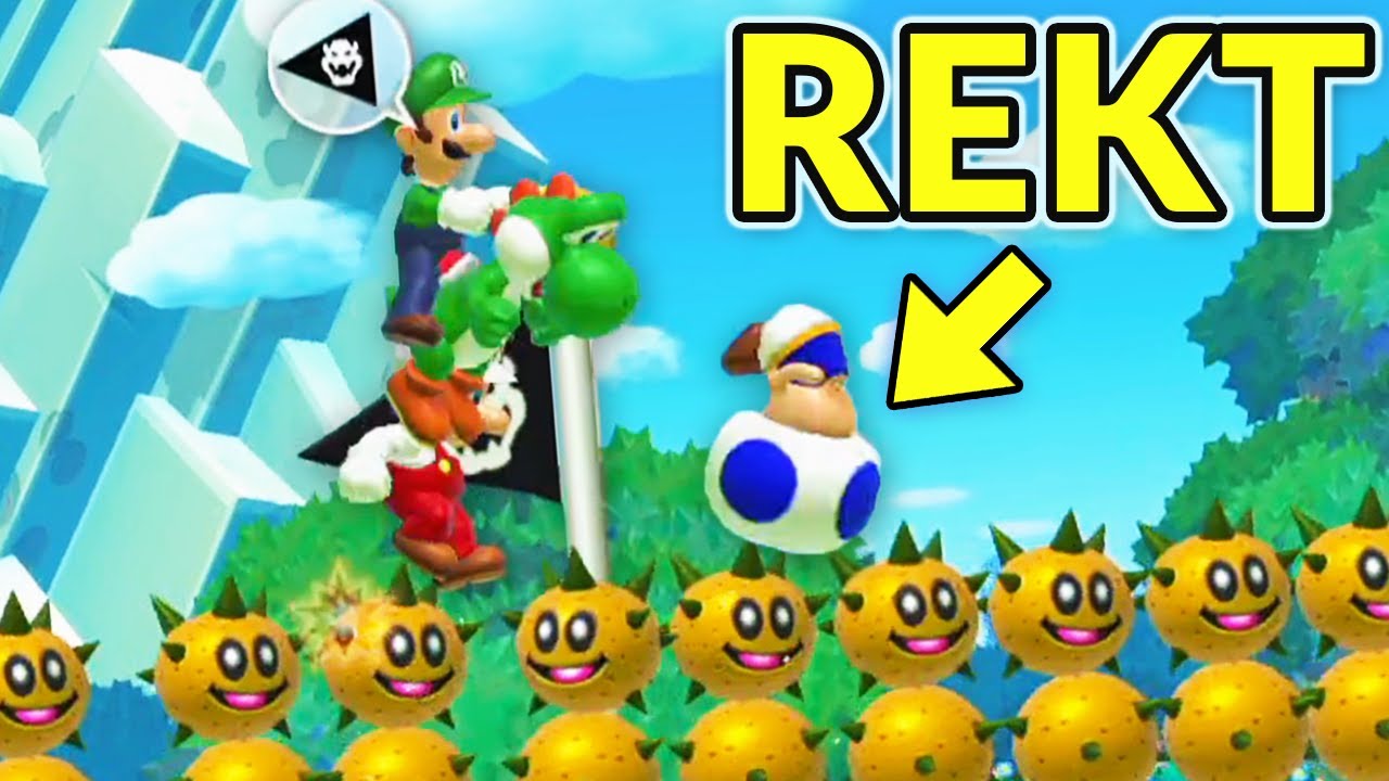 I Started Playing Toxic in Mario Maker 2 Multiplayer Versus