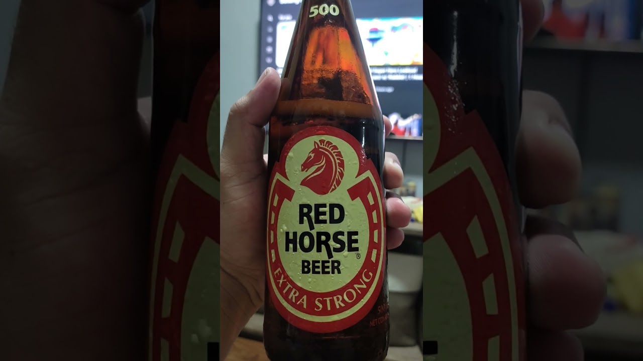 PHILIPPINES RED HORSE BEER. THE BEST BEER #pinoylife
