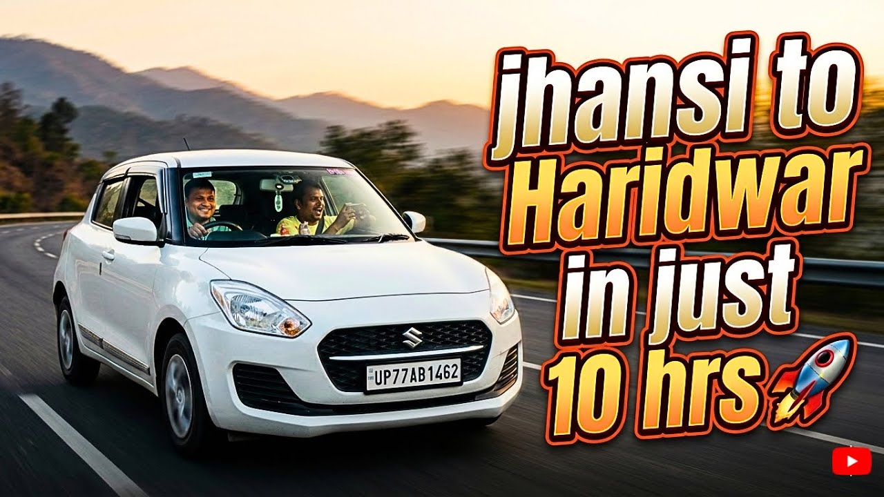 Finally Uttarakhand Trip Started! 😍 | Jhansi to Haridwar | Panch Prayag Ep-01