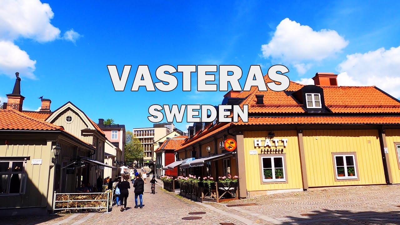 Vasteras, Sweden - Driving Tour 4K