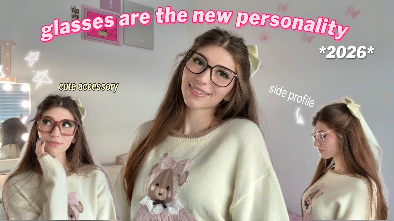 aesthetic glasses try on haul - zeelool glasses review 