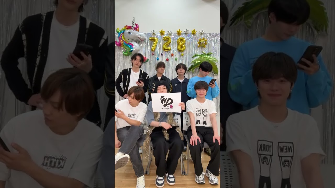 250515 なにわ男子 インスタライブ