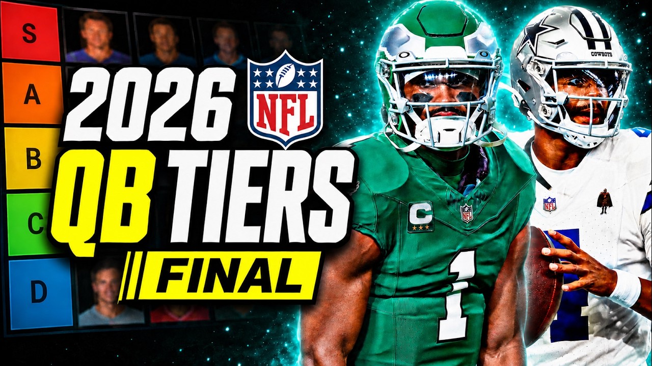 The Ultimate QB Rankings for 2026 Fantasy Football