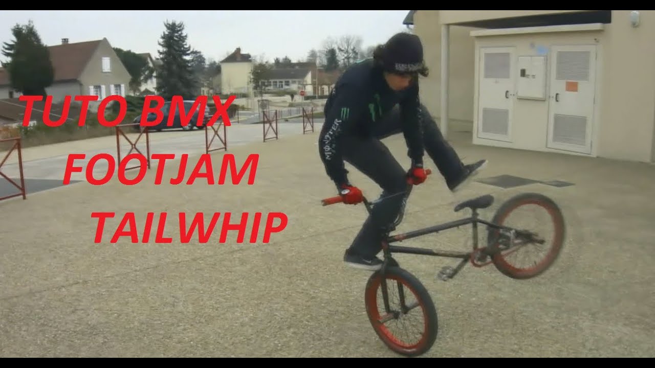 Tuto Footjam Tailwhip en BMX