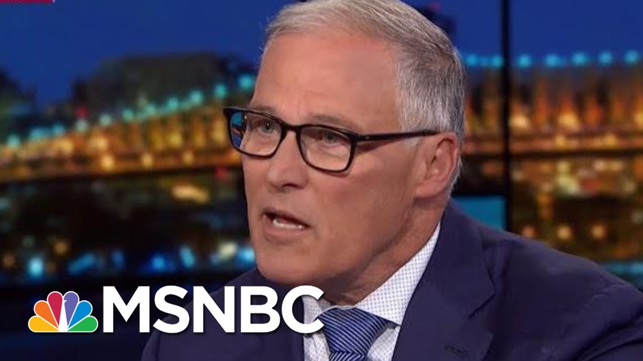 Governor Jay Inslee Announces Exit From Democratic Primary Race | Rachel Maddow | MSNBC