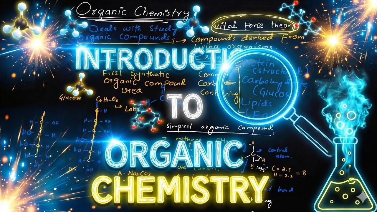 organic chemistry explained|How to learn organic chemistry from basic |Lecture 1|Chapter 3
