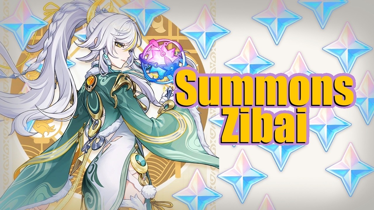 Bora, imortal da lua! - Summons Banner Zibai - Gacha Genshin Impact #48