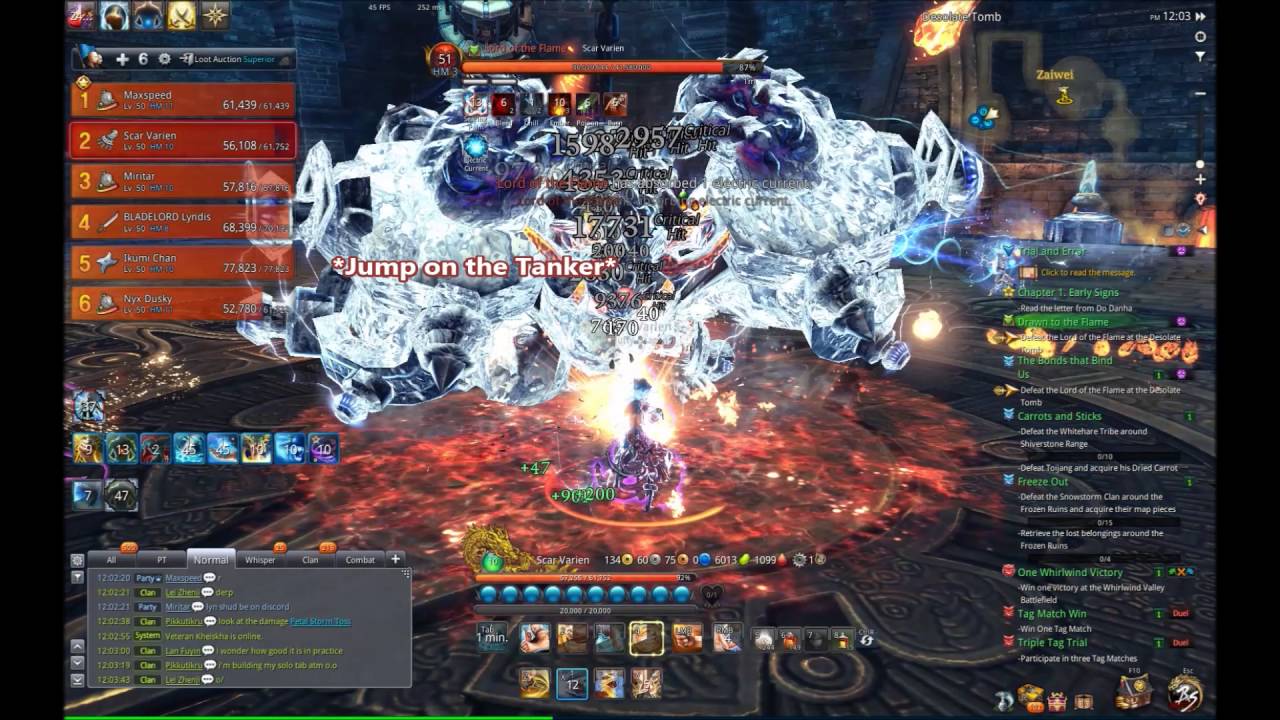 Blade and Soul - Desolate Tomb of Exile Basic Guide (Final Boss)