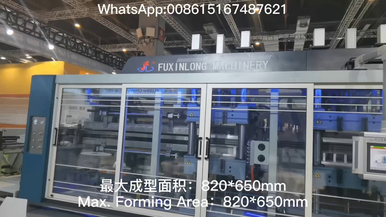 latest design of thermoforming machine in Propak & Foodpack China 2020 !!
