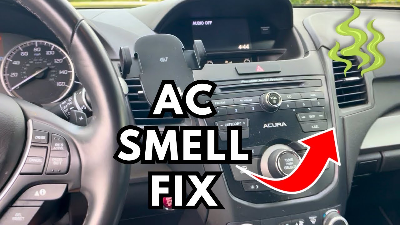 How to Fix Car AC Musty Bad Smell - Air Conditioner Tips
