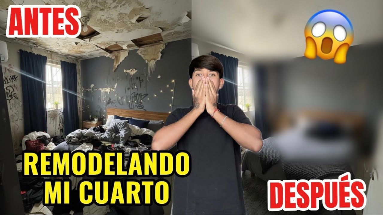 “Remodelé mi cuarto con mi hermano y el resultado fue una LOCURA 😱🔥”