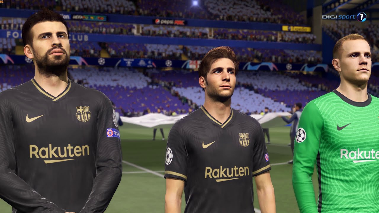 Fifer's FIFA 21 Realism Mod- Gameplay 2K- Chelsea vs FC Barcelona