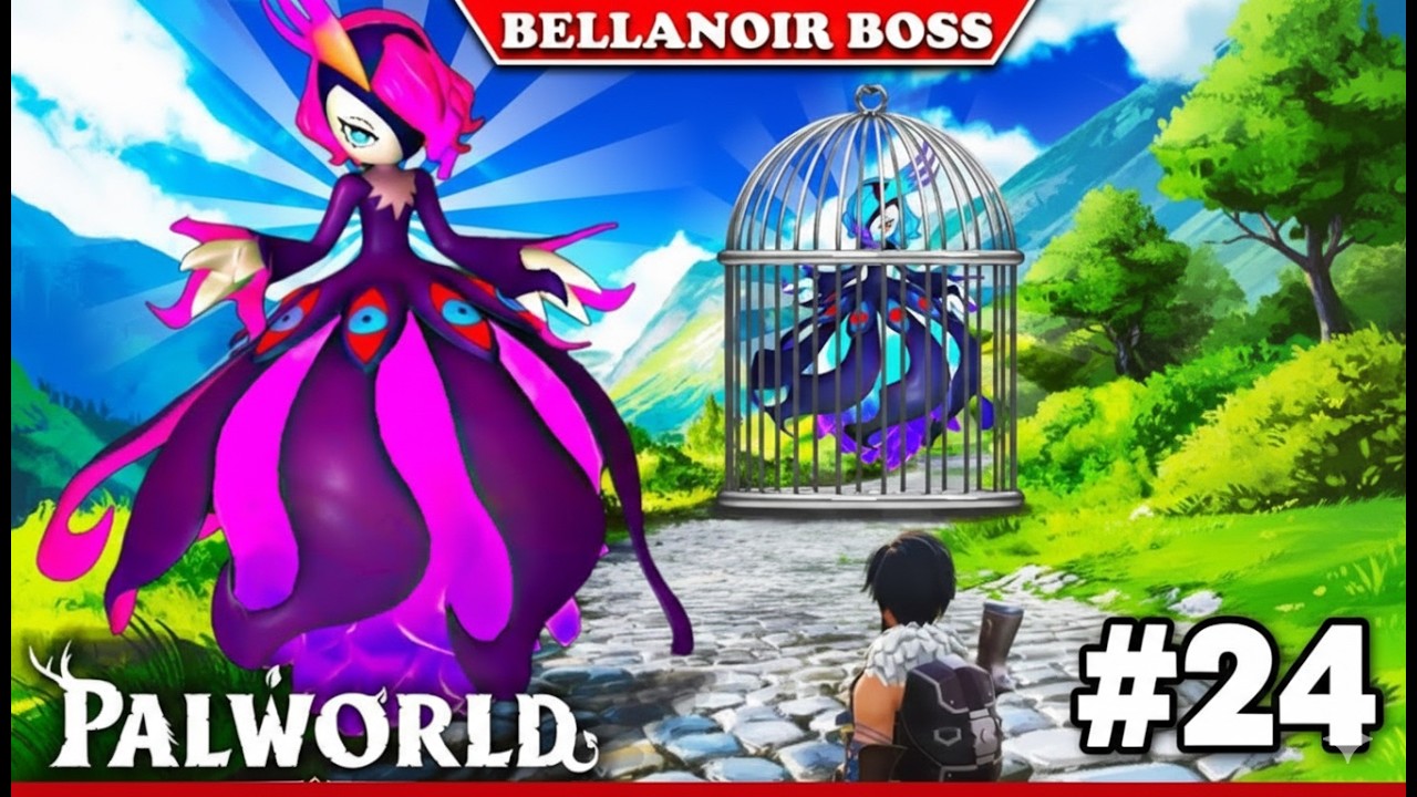 TODAY I TRY TO CATCH BOSS PAL BELLANOIR IN Palworld #24