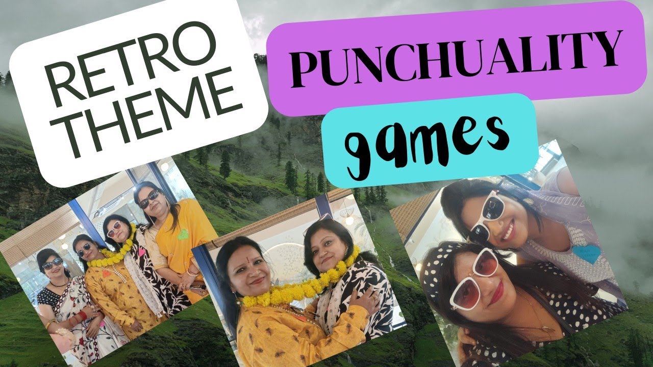 Bollywood theme party game// retro theme group games // punchuality games //no time limit group game