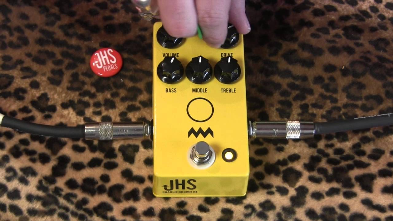 JHS Charlie Brown V4 overdrive demo with Telecaster (humbuggy in neck position)