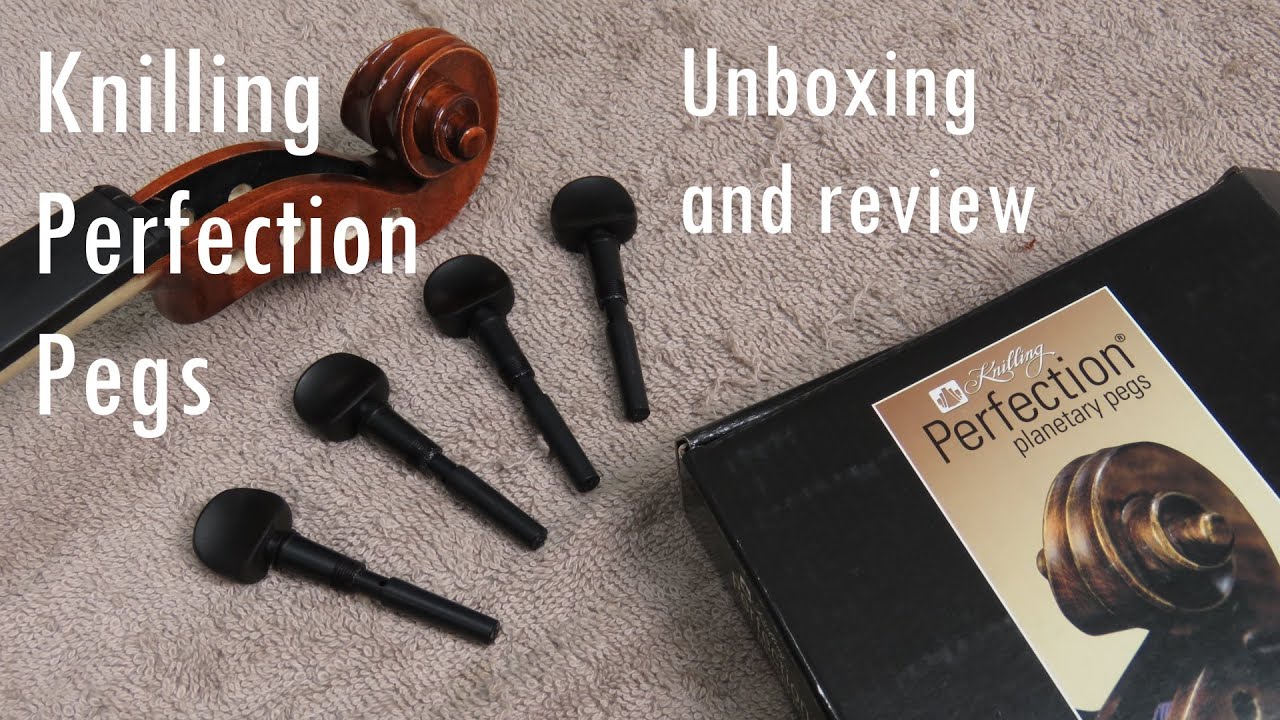 Knilling Perfection Planetary Pegs - Unboxing, mounting and review