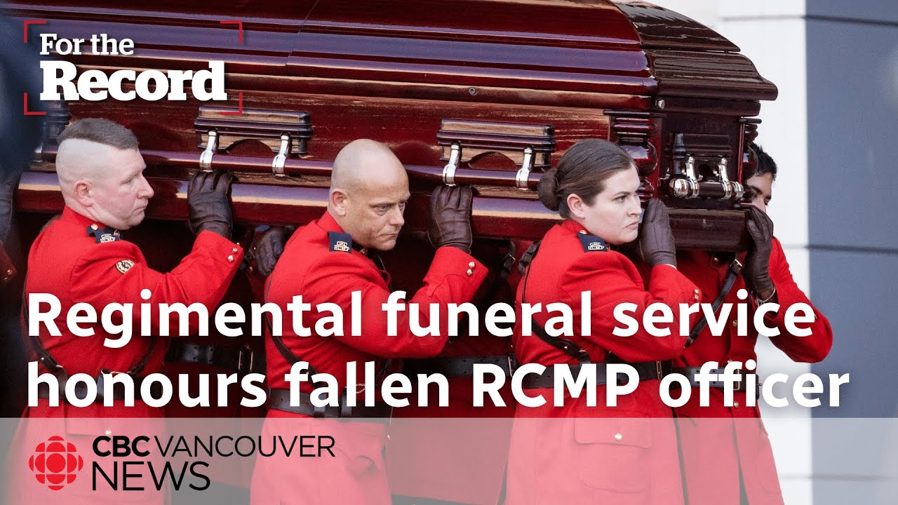 IN PICTURES: Regimental funeral service honours fallen RCMP officer