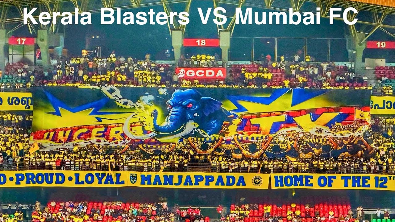 Kerala Blasters VS Mumbai FC - Home match - 2025/26 Season