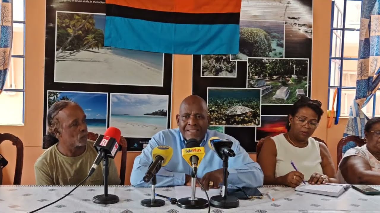 [En direct : conférence de presse du Groupe Réfugiés Chagos