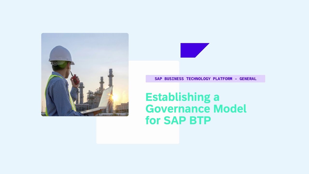 Создание модели управления для SAP BTP &mdash; XP108v