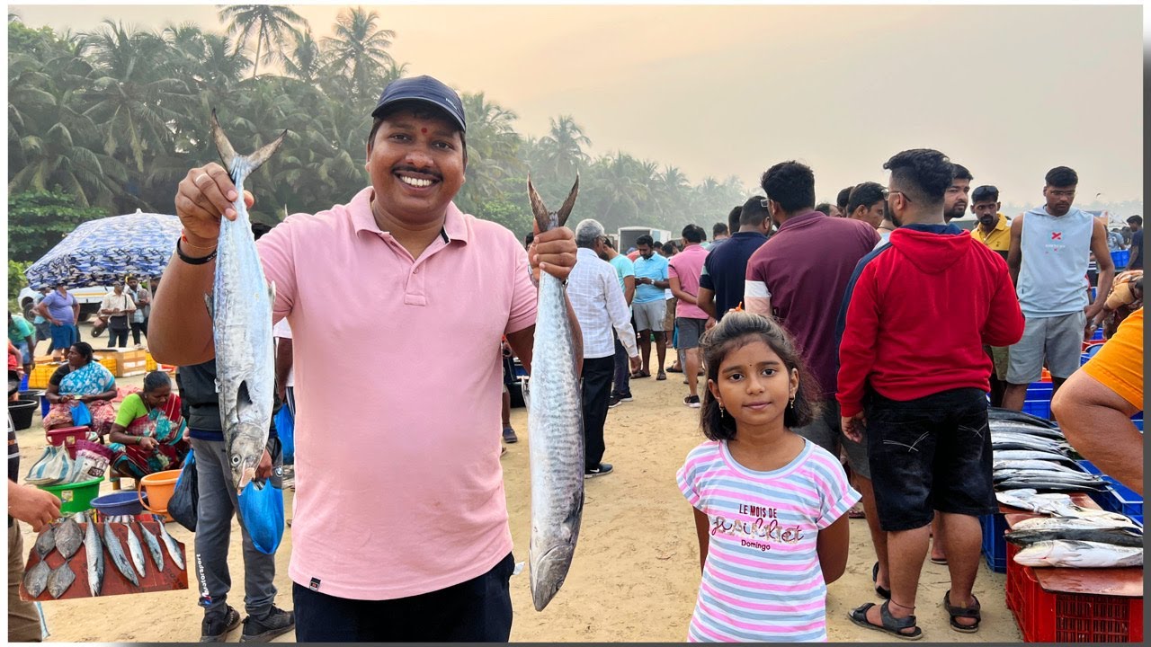 मालवणच्या फिश मार्केटमधील भरपूर ताजी मच्छि 😍 | Malvan Bandar Fish Auction | S For Satish | Malvan