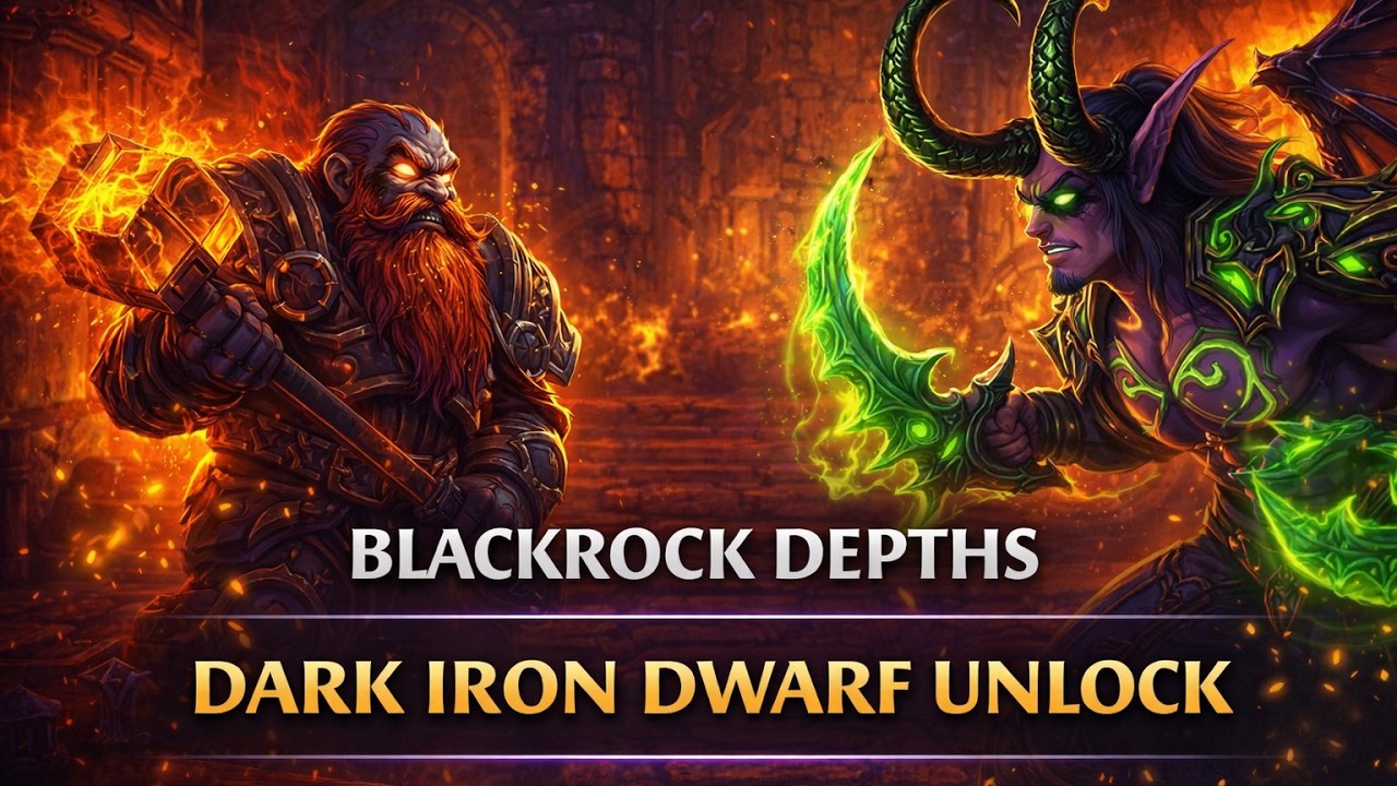 How to Unlock Dark Iron Dwarves &ndash; Blackrock Depths Quest Guide