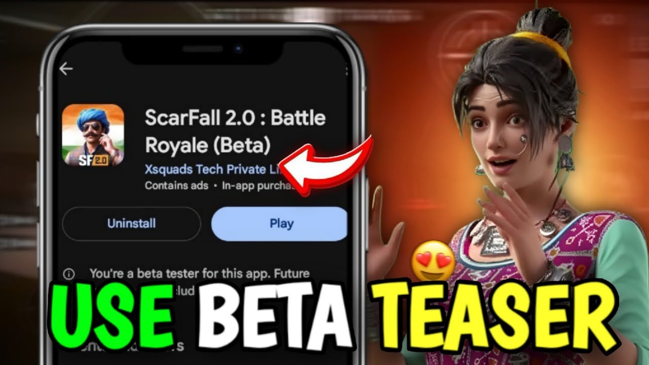How to use beta Teaser 😁 | scarfall 2.0 