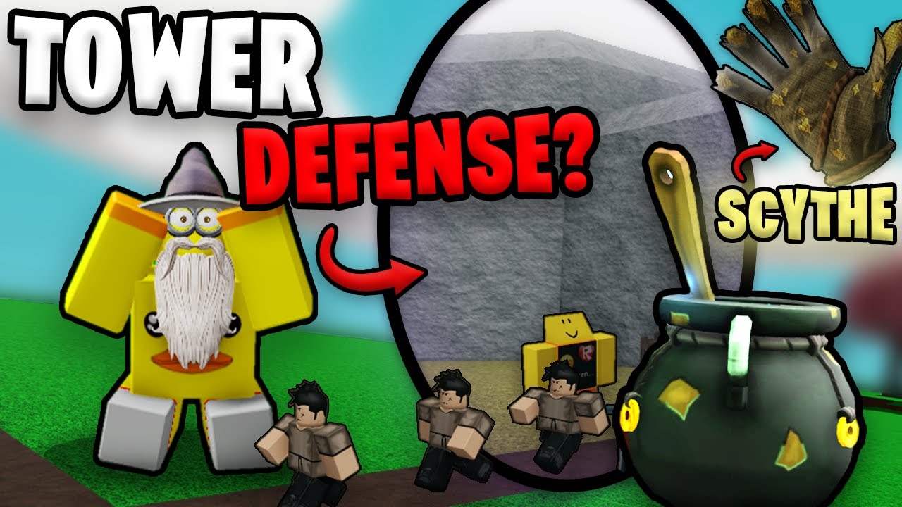 I Beat a *SECRET* Tower Defense to Unlock Scythe in Slap Battles...