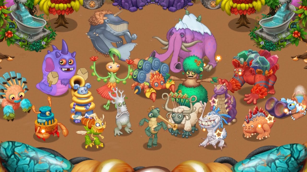 Amber island instrumental (Viveine Update) - My Singing Monsters
