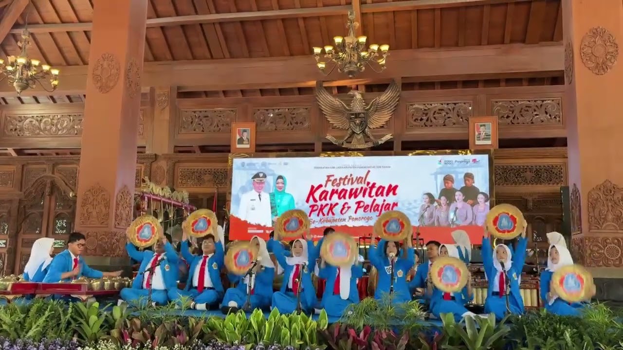Festifal Karawitan PKK dan Pelajar 2025 SMA Negeri 1 Ponorogo