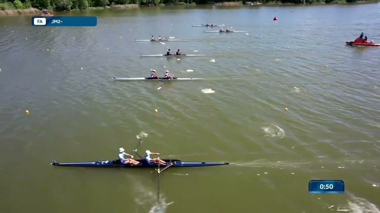2025 European Rowing Championships U19: JM2- final A - ITALY bronze medal