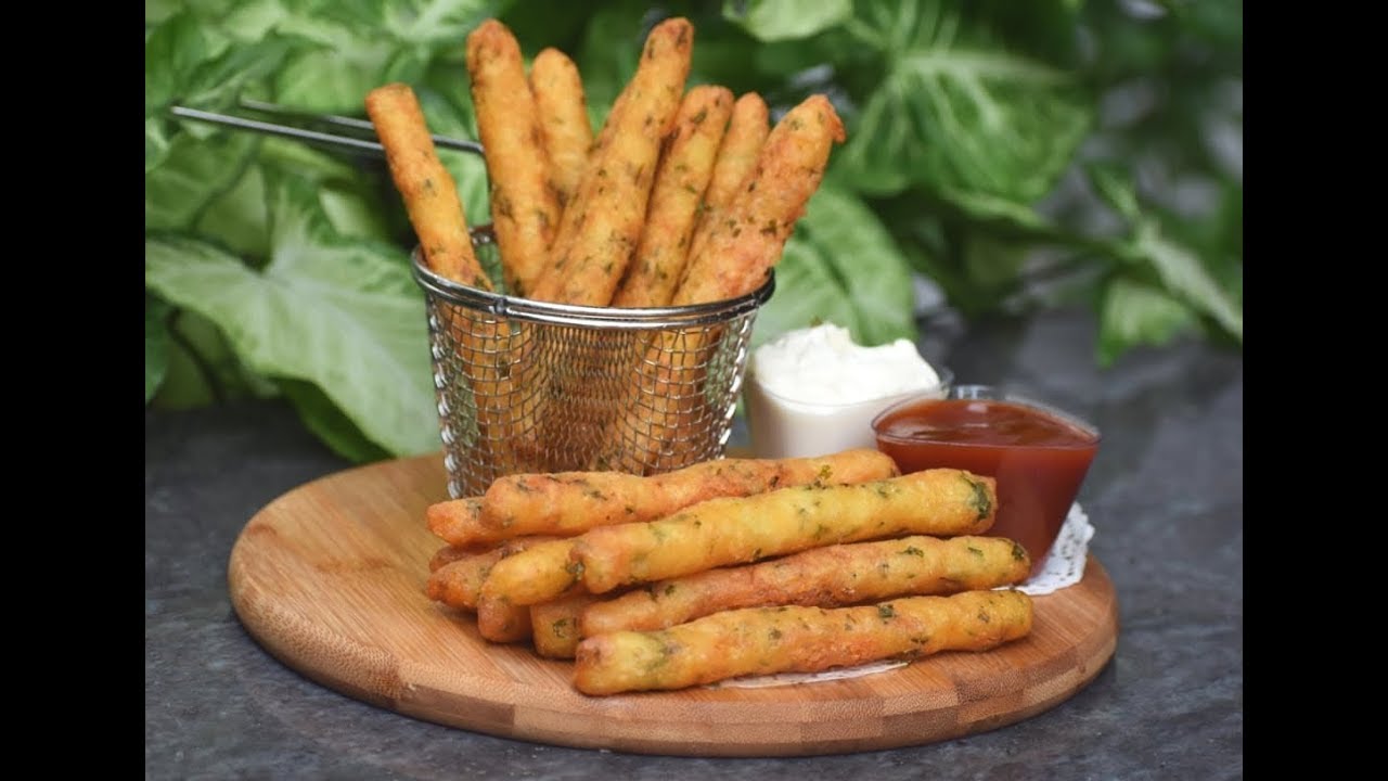 أصابع البطاطا الهنديةالمقرمشة لاتقاوم شكل وطعم Potato recipes