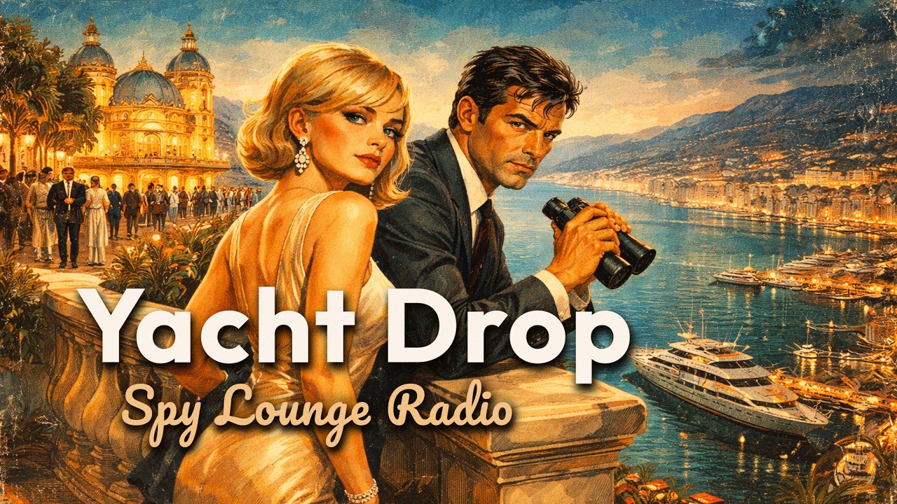 Yacht Drop — 1960s Spy Lounge Mix • Coastal Intrigue & Smooth Night Ambience