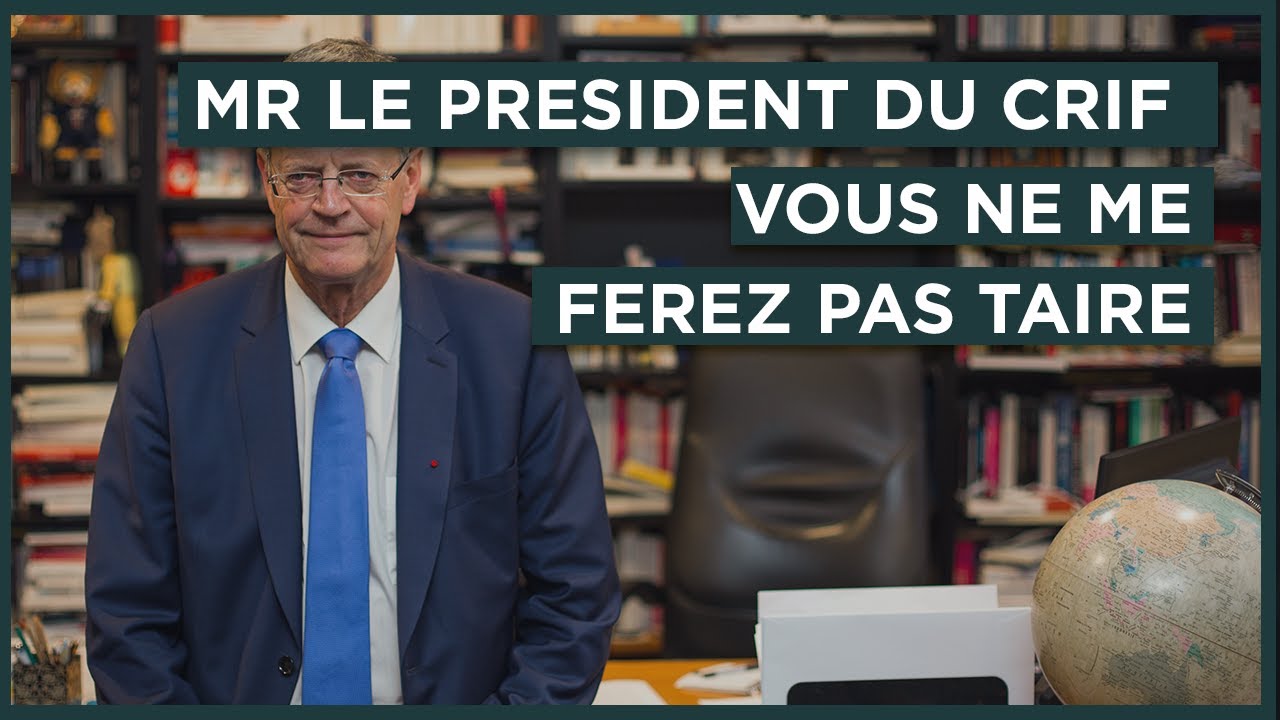 M. le pr&eacute;sident du CRIF, vous ne me ferez pas taire