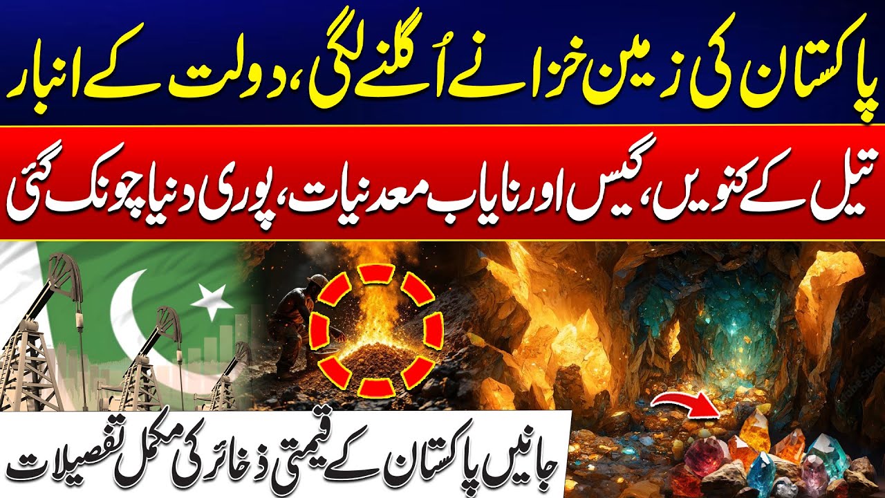Massive Oil, Gas & Mineral Reserves Found in Pakistan - Full Detail of Resource - 24 News HD