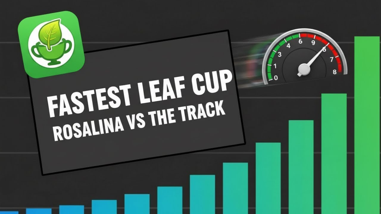 Rosalina Races the FASTEST Leaf Cup in Mario Kart 8 Deluxe! 🍃🏎️