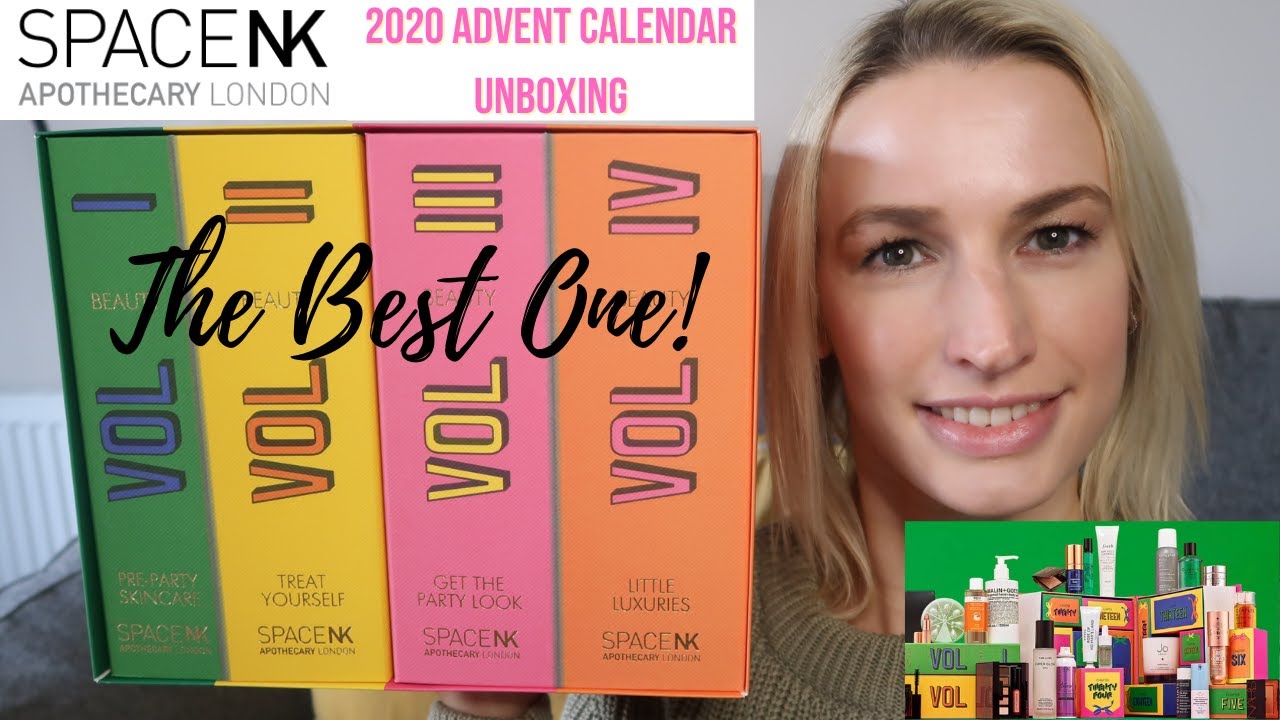 SPACE NK 2020 ADVENT CALENDAR UNBOXING