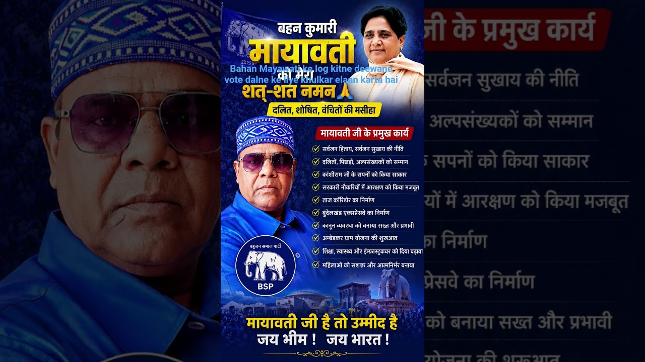 #mayawatinews #viralvideo People in the crowd say they will vote for Mayawati