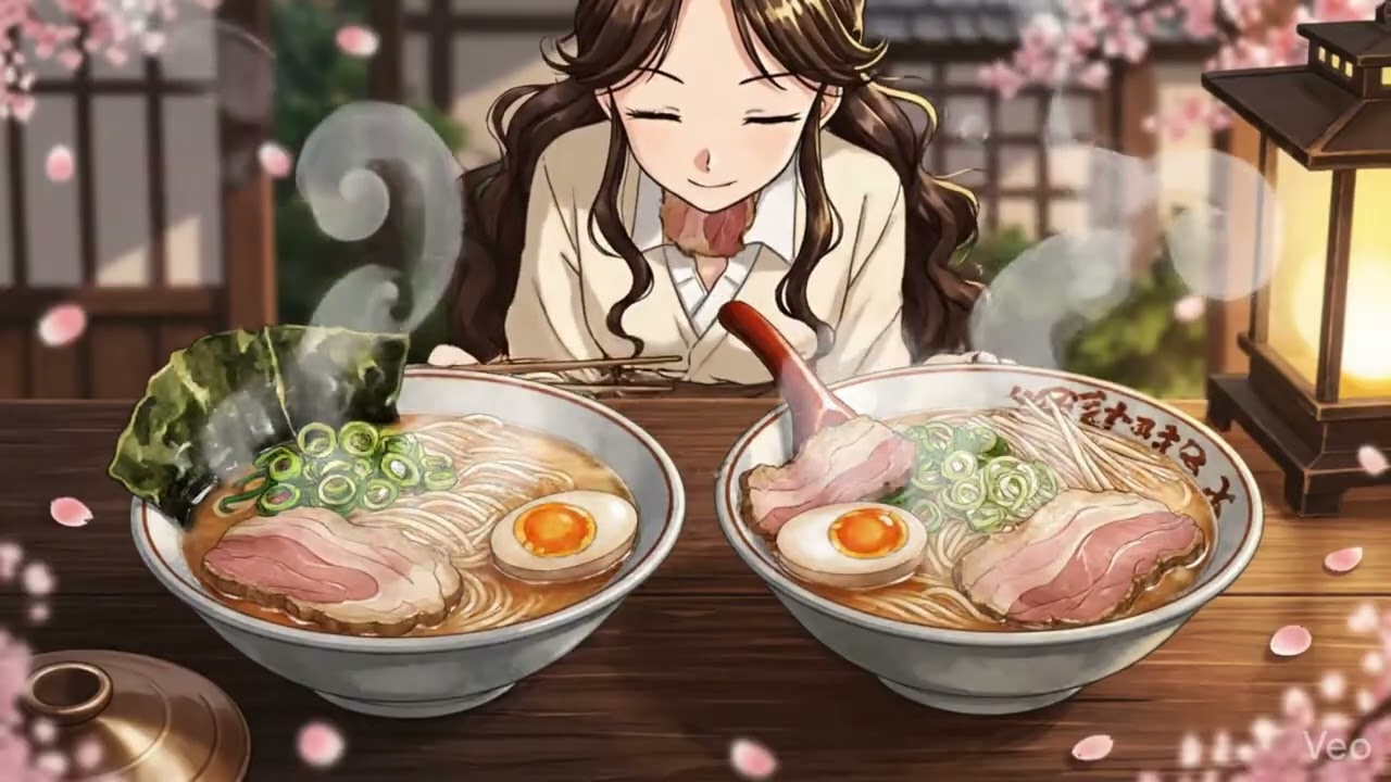Rain Outside, Warm Dinner Inside 🌧️ | ASMR & Cooking | Ghibli-Style