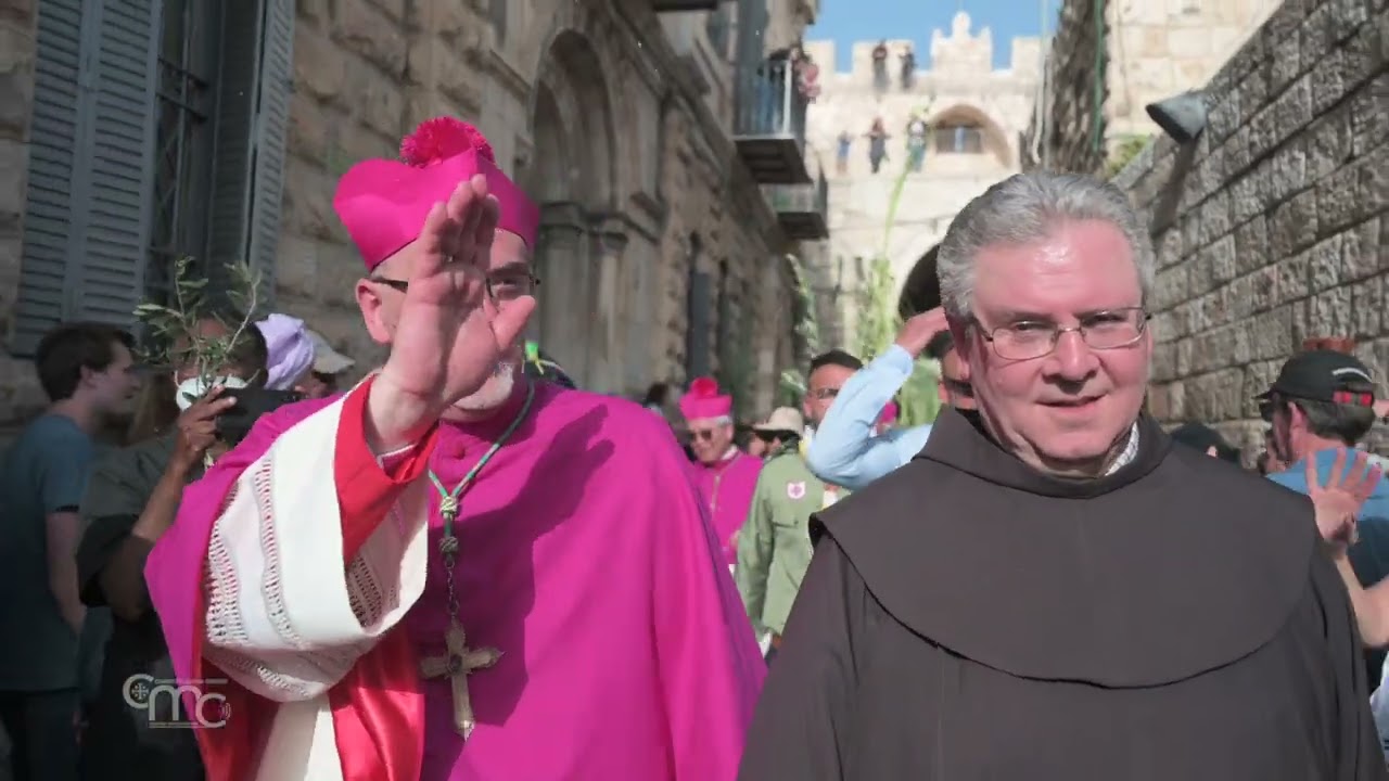 Procissão de Domingo de Ramos Jerusalém 2022