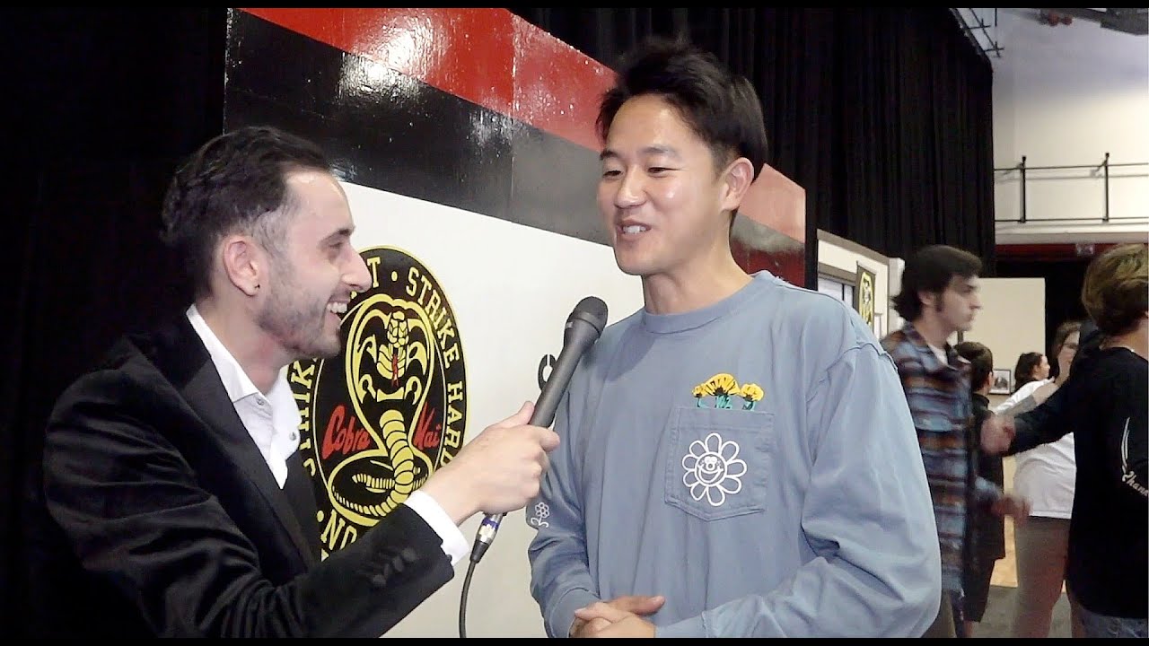 Joe Seo on success of Cobra Kai, his character arc, working with original stars & more!