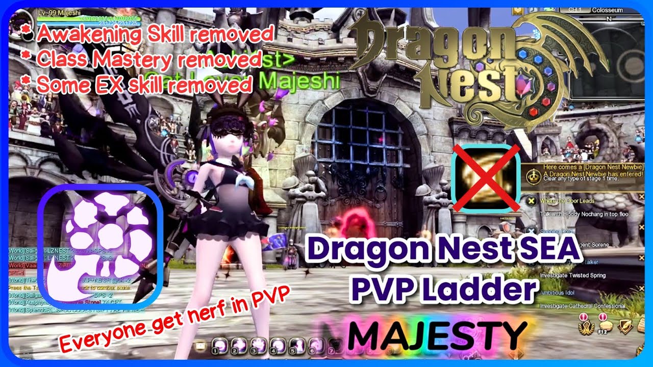 Majesty after Character Balancing in PVP Pre Ladder ~ Dragon Nest SEA #938 -Requested-
