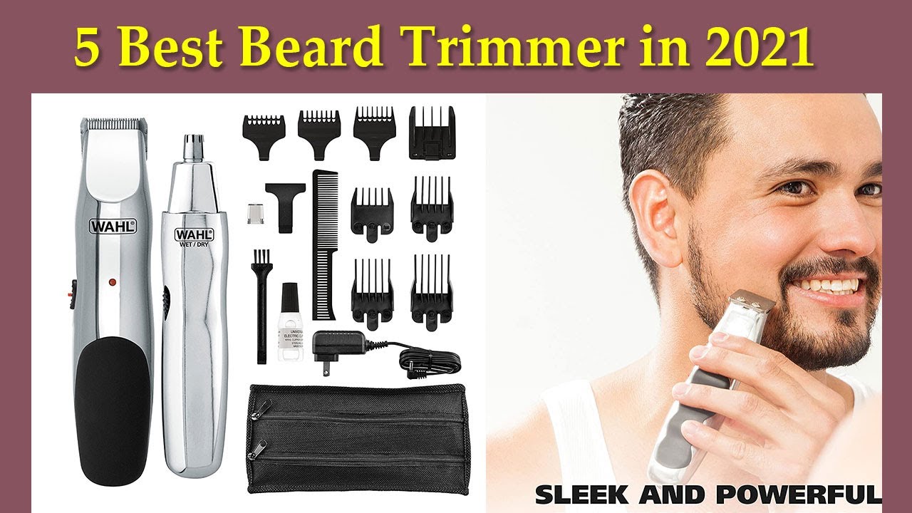 ✅ 5 Best Beard Trimmer in 2021? Best Beard Trimmer