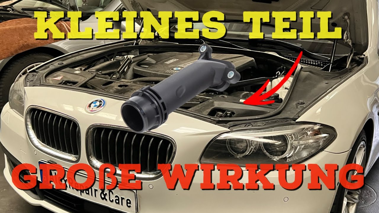 BMW 530d Kühlwasserverlust | Kühlmittelflansch tauschen N47 N57 320d 330d 520d 550d 730d 740d 750d