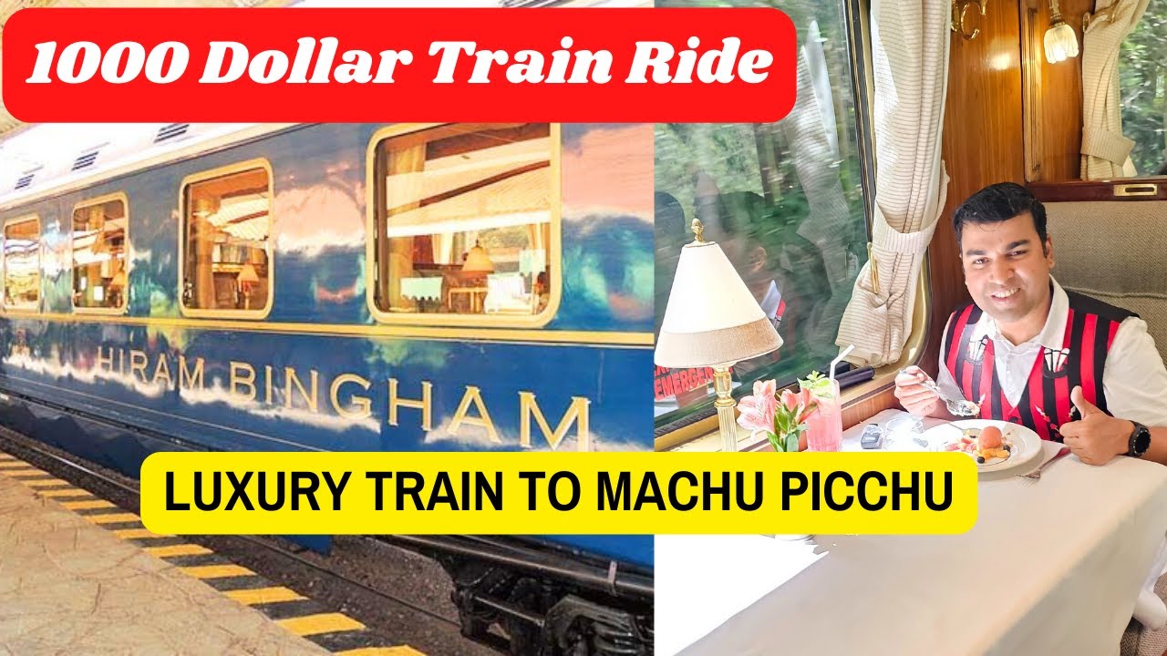 Luxurious Train Ride to Machu Picchu | Is It worth the Cost ? Belmond Hiram Bingham Train