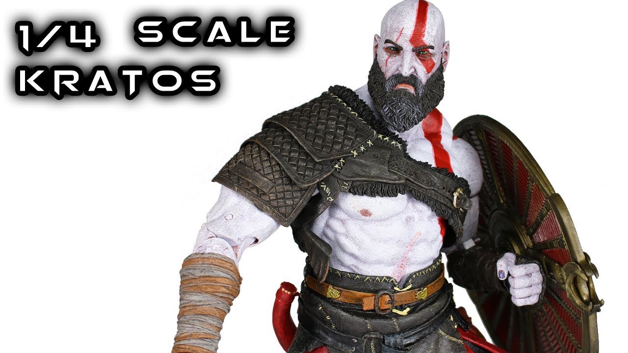 NECA 1/4 Scale KRATOS God Of War Action Figure Review