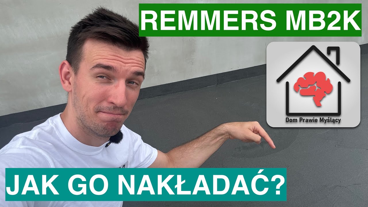 Hydroizolacja i termoizolacja tarasu (część 5). Remmers MB2k jako wartwa końcowa. Jak nakładać?