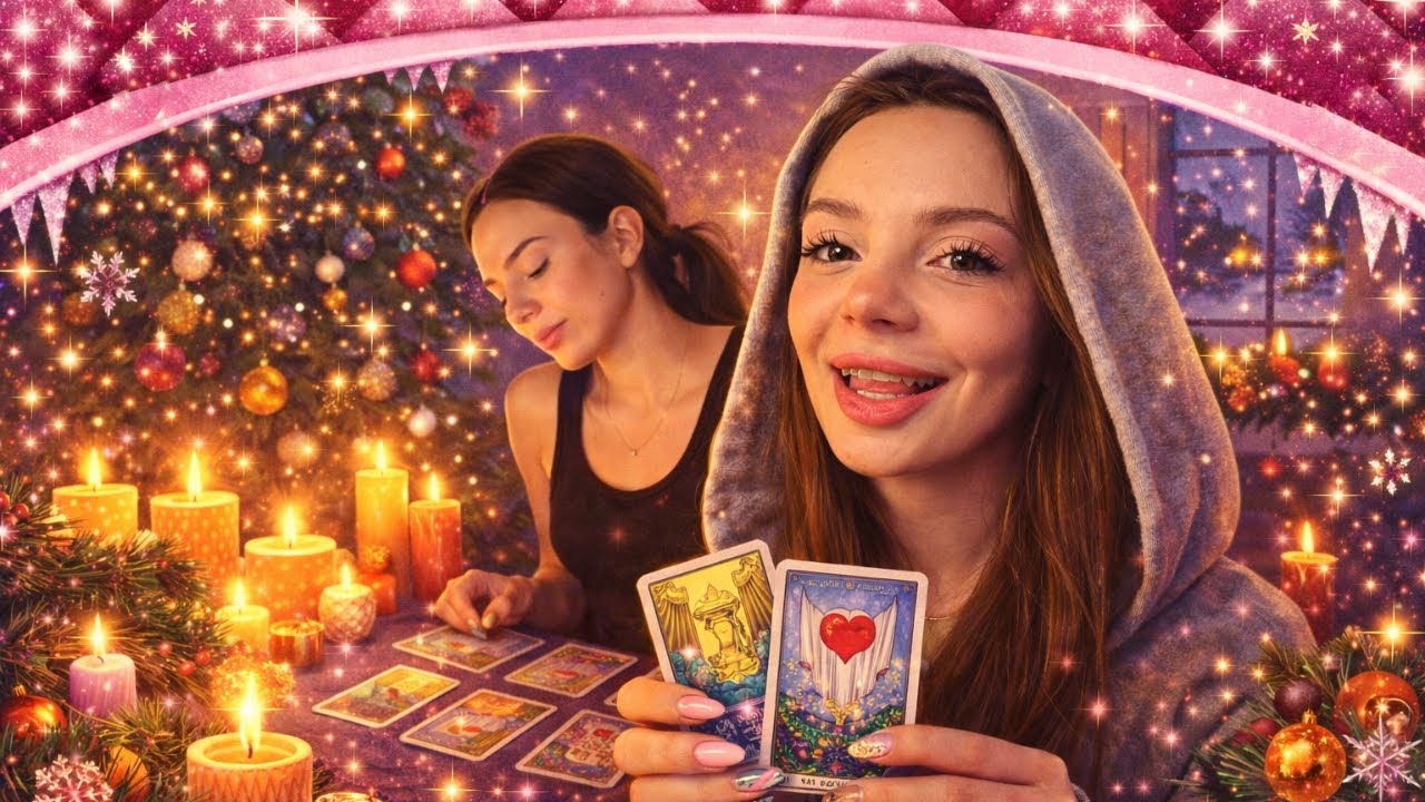гадаем на таро 🃏и свечах 🕯️ в рождество 🤶// стрим