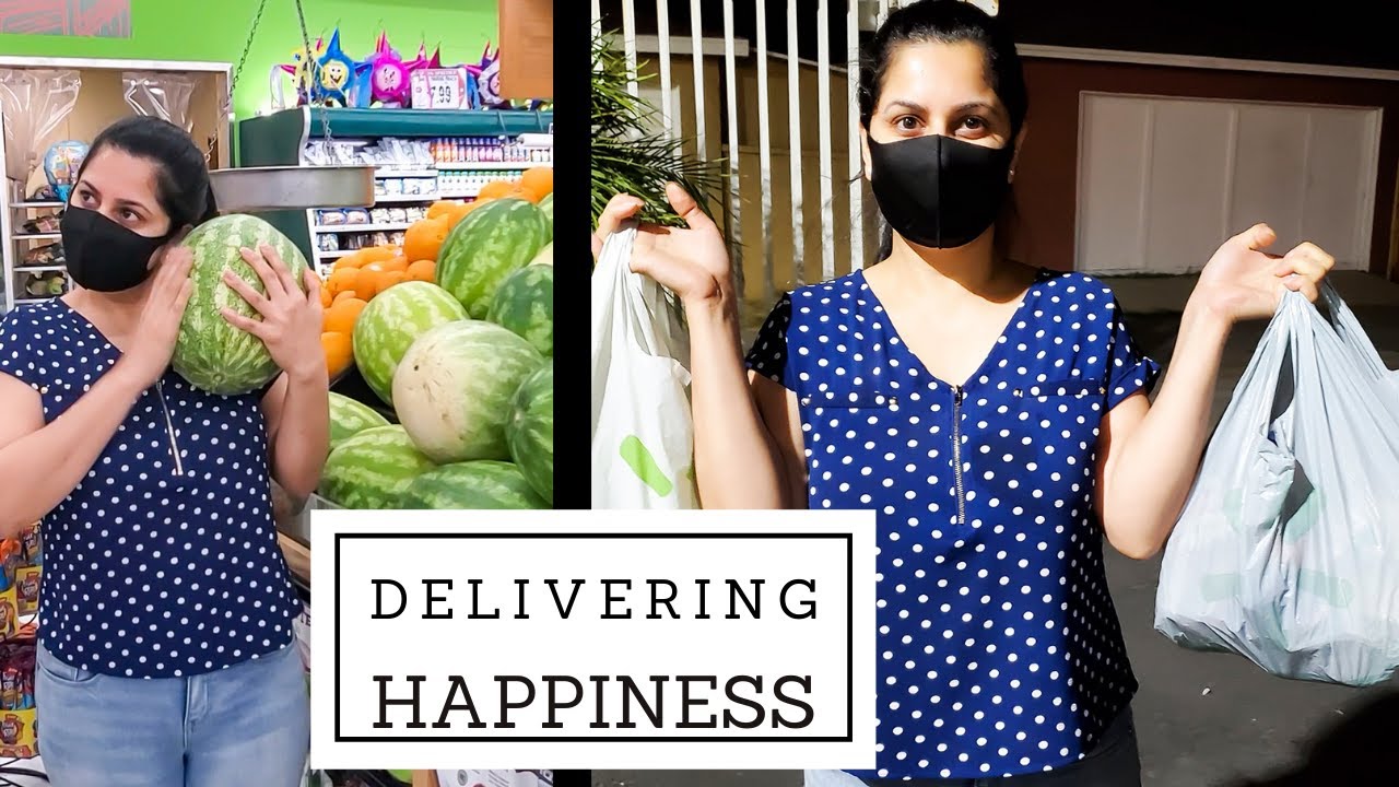 Delivering Smiles During COVID-19 + Shopping at a Mexican Grocery Store in USA